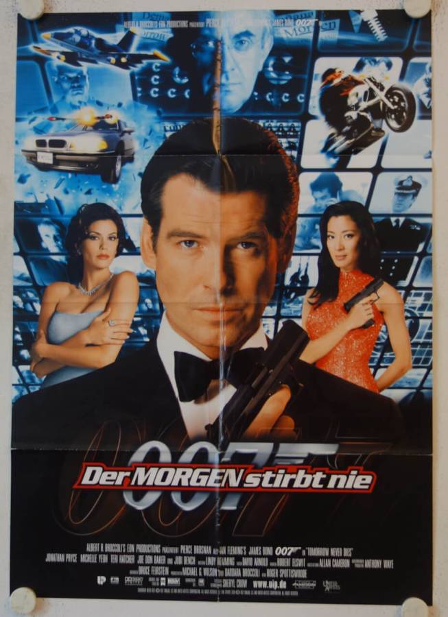 Tomorrow never dies original release german movie poster